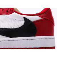Кроссовки Air Jordan 1 Low Travis Scott Red White Black