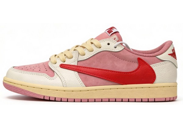 Nike Air Jordan 1 x Travis Scott Low OG Pink Pack