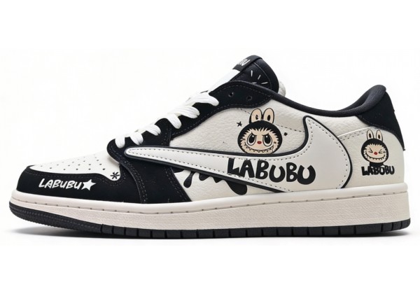 Nike Air Jordan 1 Low Travis Scott Labubu Black White