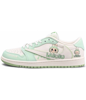 Air Jordan 1 Low Travis Scott Labubu Mint женские