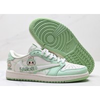 Air Jordan 1 Low Travis Scott Labubu Mint женские