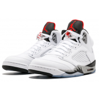Nike Air Jordan 5 Retro White Cement
