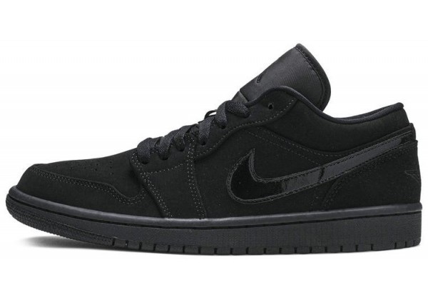  Air Jordan 1 Low Triple Black