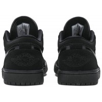  Air Jordan 1 Low Triple Black