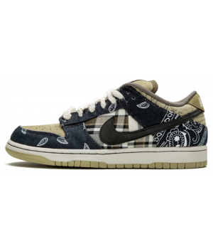 Кроссовки Nike Dunk SB Low x TS бежевые