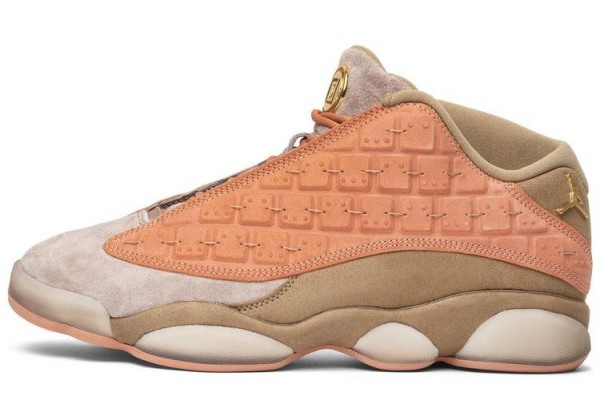 Кроссовки CLOT x Air Jordan 13 Retro Low NRG Terracotta