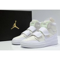 Кроссовки Nike Air Jordan 1 Retro High Double Strap White