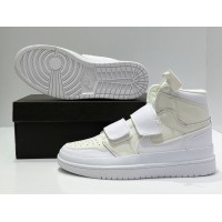 Кроссовки Nike Air Jordan 1 Retro High Double Strap White