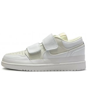 Кроссовки Nike Air Jordan 1 Retro Low Double Strap White