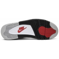 Nike Air Jordan 4 White Cement с мехом