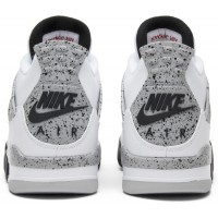 Nike Air Jordan 4 White Cement с мехом