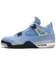 Nike Air Jordan 4 Retro University Blue с мехом