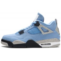 Nike Air Jordan 4 Retro University Blue с мехом