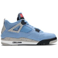 Nike Air Jordan 4 Retro University Blue с мехом