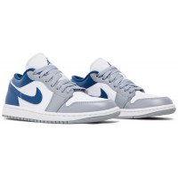 Nike Air Jordan 1 Low Stealth French Blue