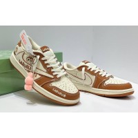 Nike Air Jordan 1 Low Travis Scott Labubu Light Brown