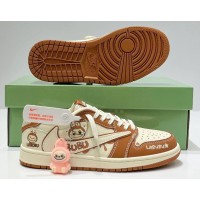 Nike Air Jordan 1 Low Travis Scott Labubu Light Brown