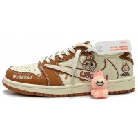 Nike Air Jordan 1 Low Travis Scott Labubu Light Brown