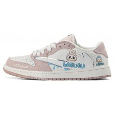 Nike Air Jordan 1 Low Travis Scott Labubu Powder Pink