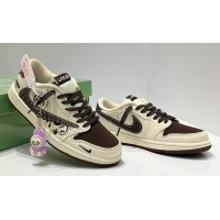 Nike Air Jordan 1 Low Travis Scott Labubu Brown