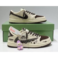 Nike Air Jordan 1 Low Travis Scott Labubu Brown