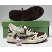 Nike Air Jordan 1 Low Travis Scott Labubu Brown