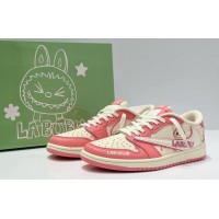 Nike Air Jordan 1 Low Travis Scott Labubu Pink