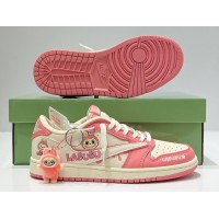 Nike Air Jordan 1 Low Travis Scott Labubu Pink