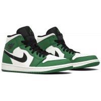 Nike Air Jordan 1 High Retro Green White зимние