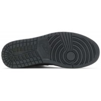 Nike Air Jordan 1 Mid Retro Triple Black зимние