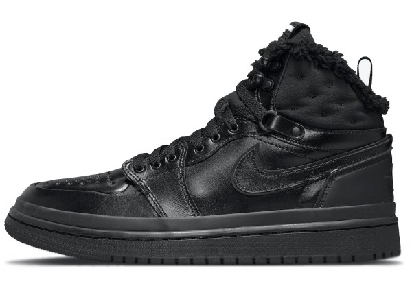 Кроссовки Nike Air Jordan 1 High Acclimate моно черные
