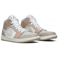 Nike Air Jordan 1 Mid Retro Milan с мехом