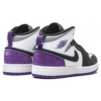 Nike Air Jordan 1 Mid SE Varsity Purple зимние