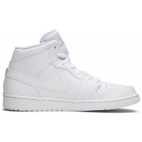 Nike Air Jordan 1 Mid White Pure Platinum