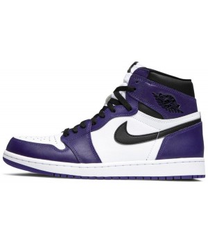 Nike Air Jordan 1 Retro High OG Court Purple 2.0 с мехом