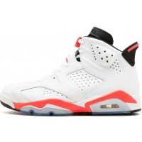 Кроссовки Nike Air Jordan 6 Retro White Infrared