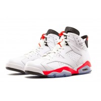 Кроссовки Nike Air Jordan 6 Retro White Infrared