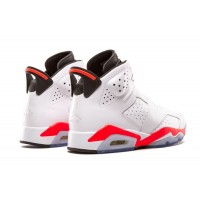 Кроссовки Nike Air Jordan 6 Retro White Infrared