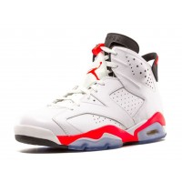 Кроссовки Nike Air Jordan 6 Retro White Infrared