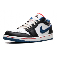 Nike Air Jordan 1 Low SE Industrial Blue Sashiko