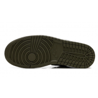 Nike Air Jordan 1 Low Black Toe Medium Olive