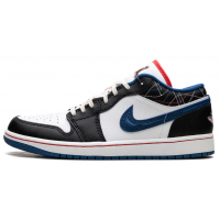 Nike Air Jordan 1 Low SE Industrial Blue Sashiko