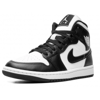 Кроссовки Nike Air Jordan 1 Mid Panda Black White