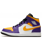 Nike Air Jordan 1 Mid Lakers 2022