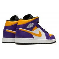 Nike Air Jordan 1 Mid Lakers 2022