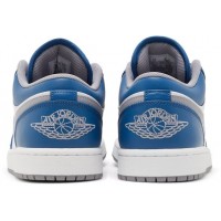 Nike Air Jordan 1 Low White True Blue Grey
