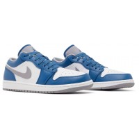 Nike Air Jordan 1 Low White True Blue Grey
