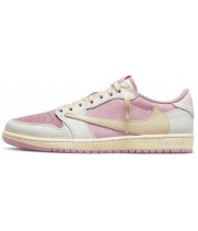 Nike x Travis Scott Air Jordan 1 Low OG Sail Shy Pink