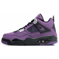 Nike Air Jordan 4 Retro x Travis Scott Purple зимние