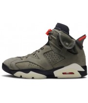 Nike Air Jordan 6 Retro Travis Scott Olive Sample